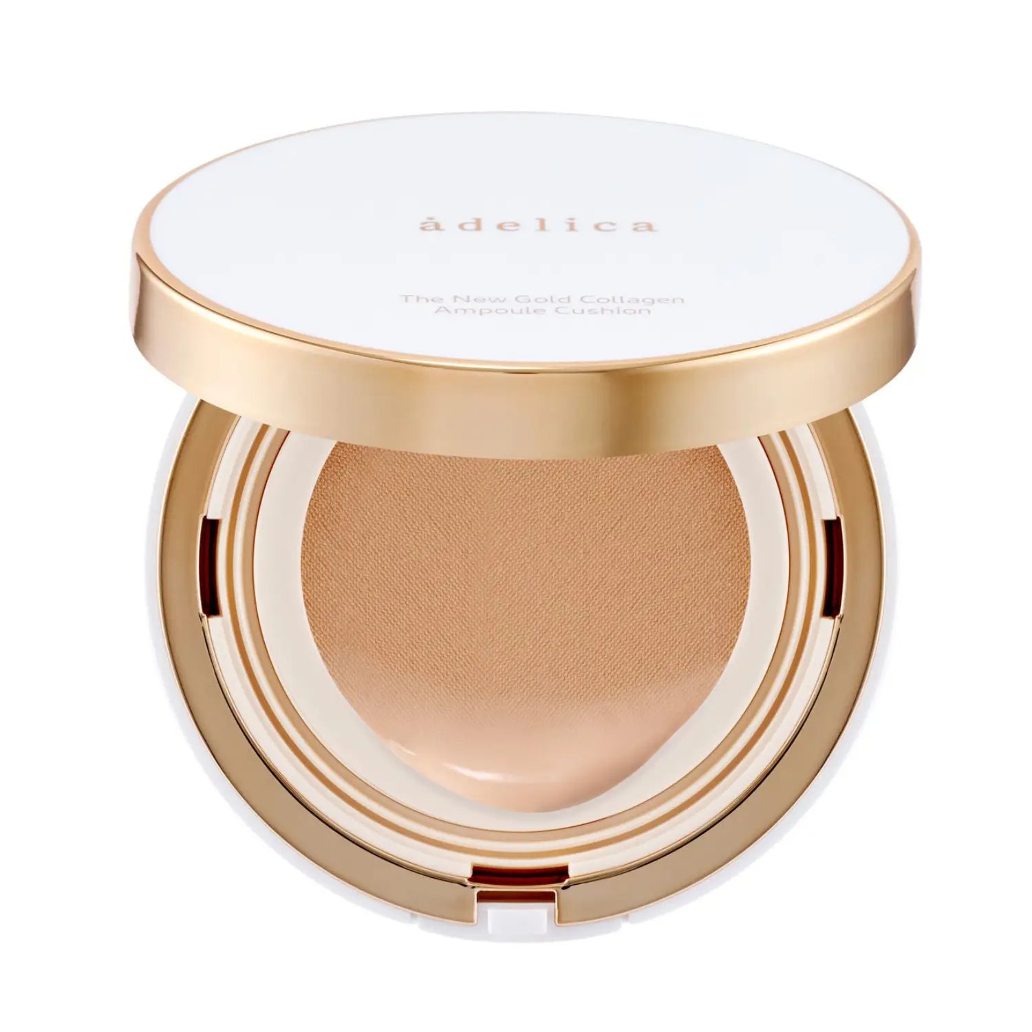 MAQUILLAJE CON COLAGENO Y FPS40; ADELICA