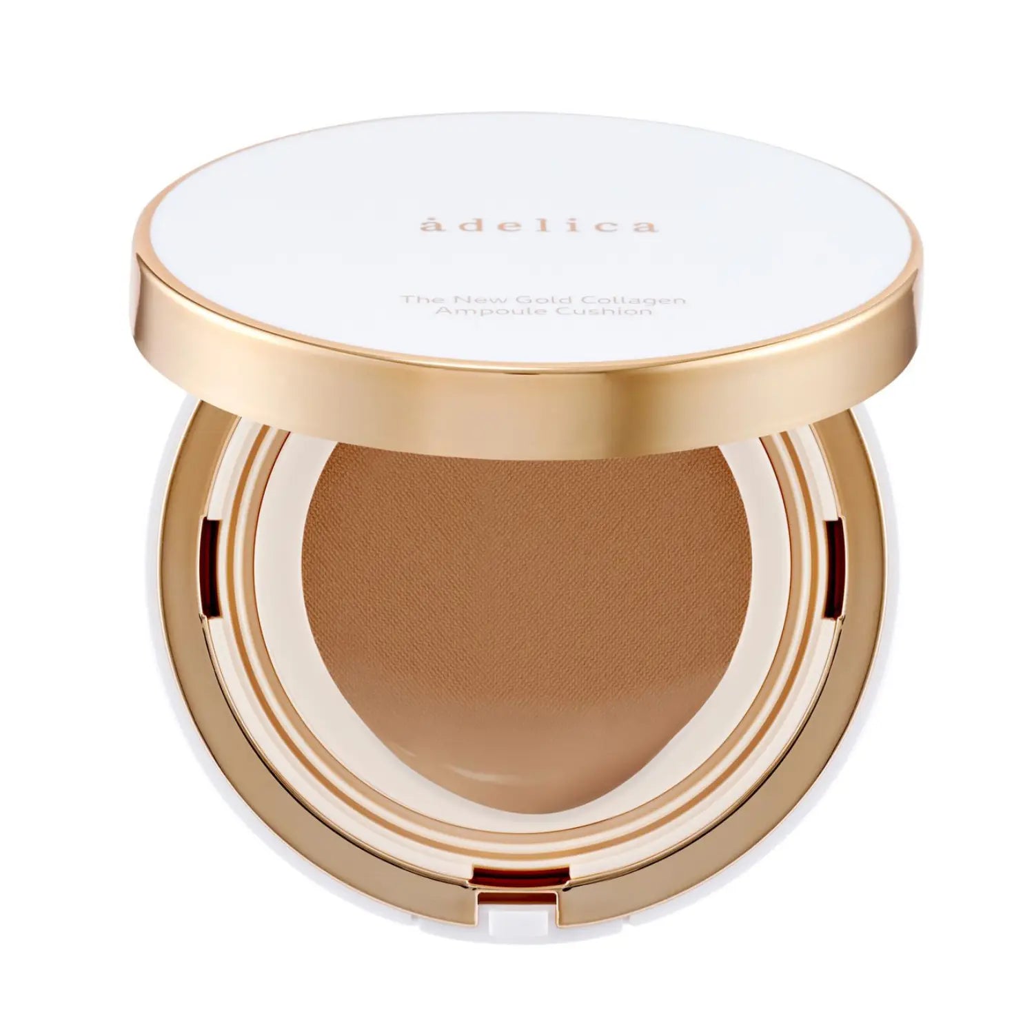MAQUILLAJE CON COLAGENO Y FPS40; ADELICA