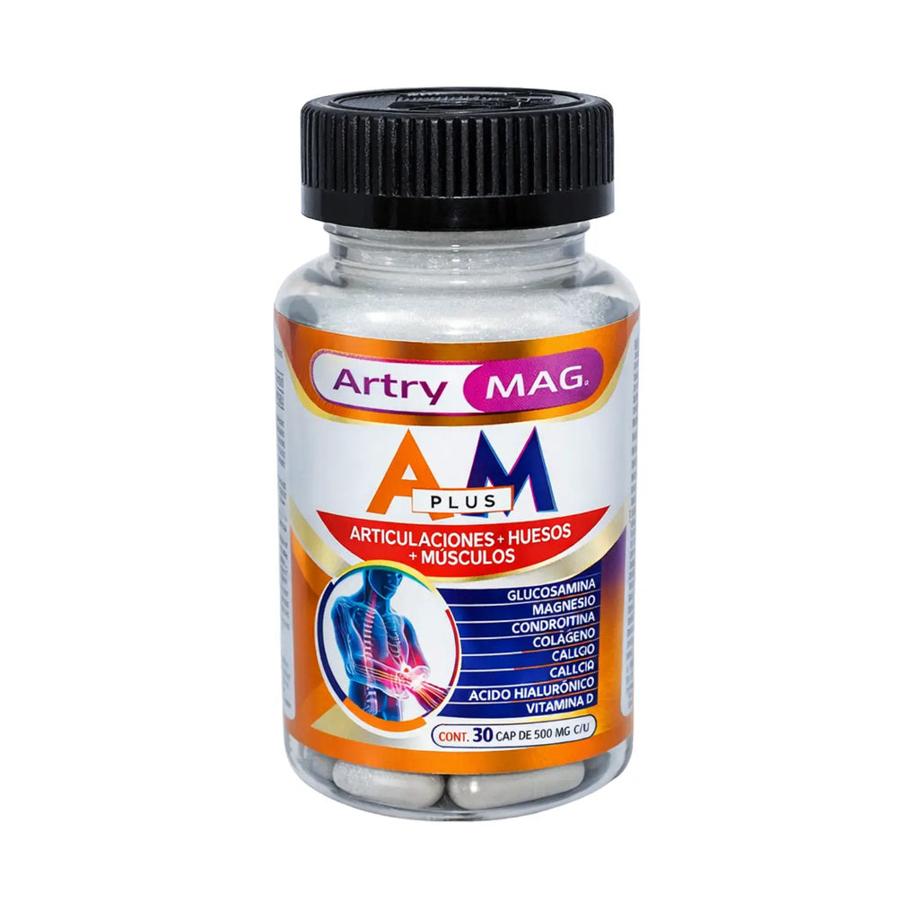 Artry Mag Plus, (AM Plus) ; 30 Capsulas, Graden Life.