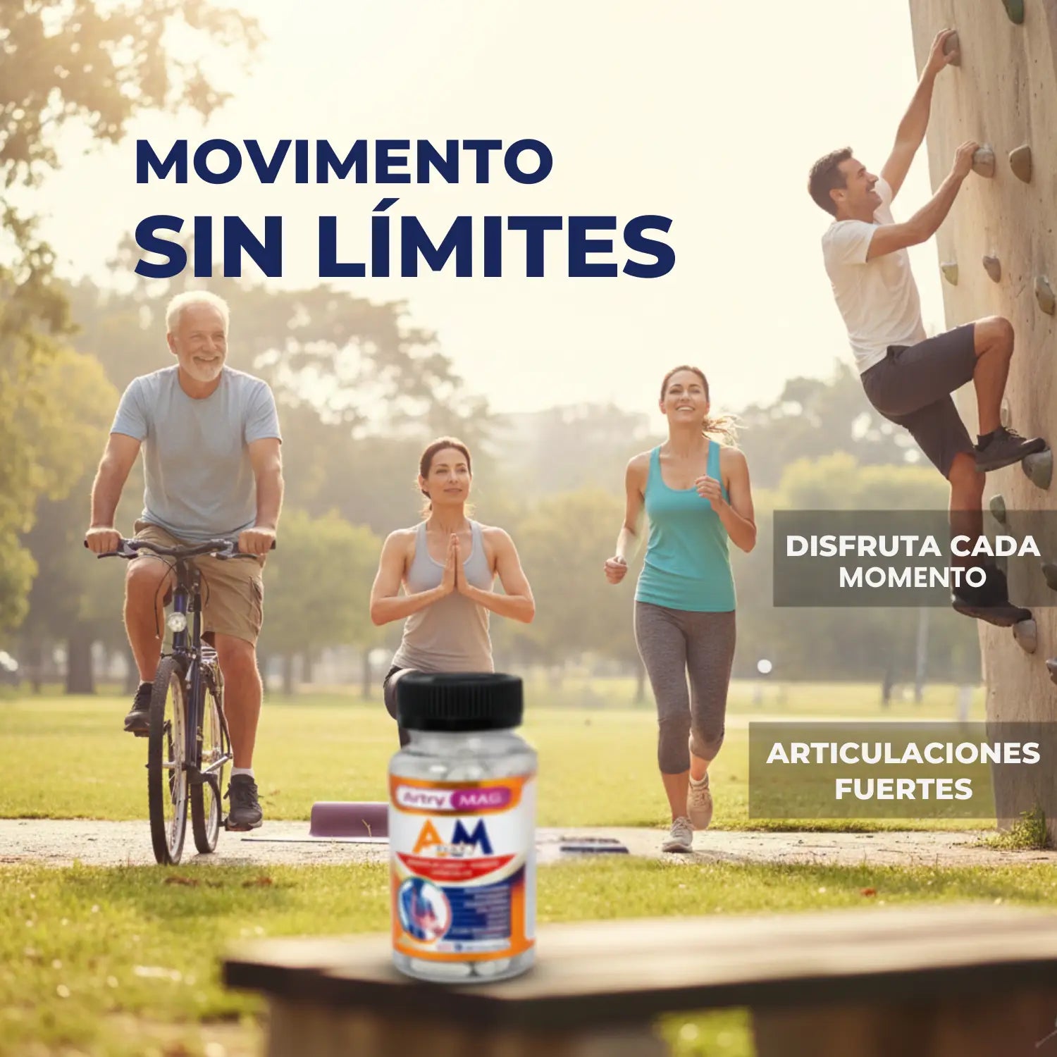 Artry Mag Plus, (AM Plus) ; 30 Capsulas, Graden Life.