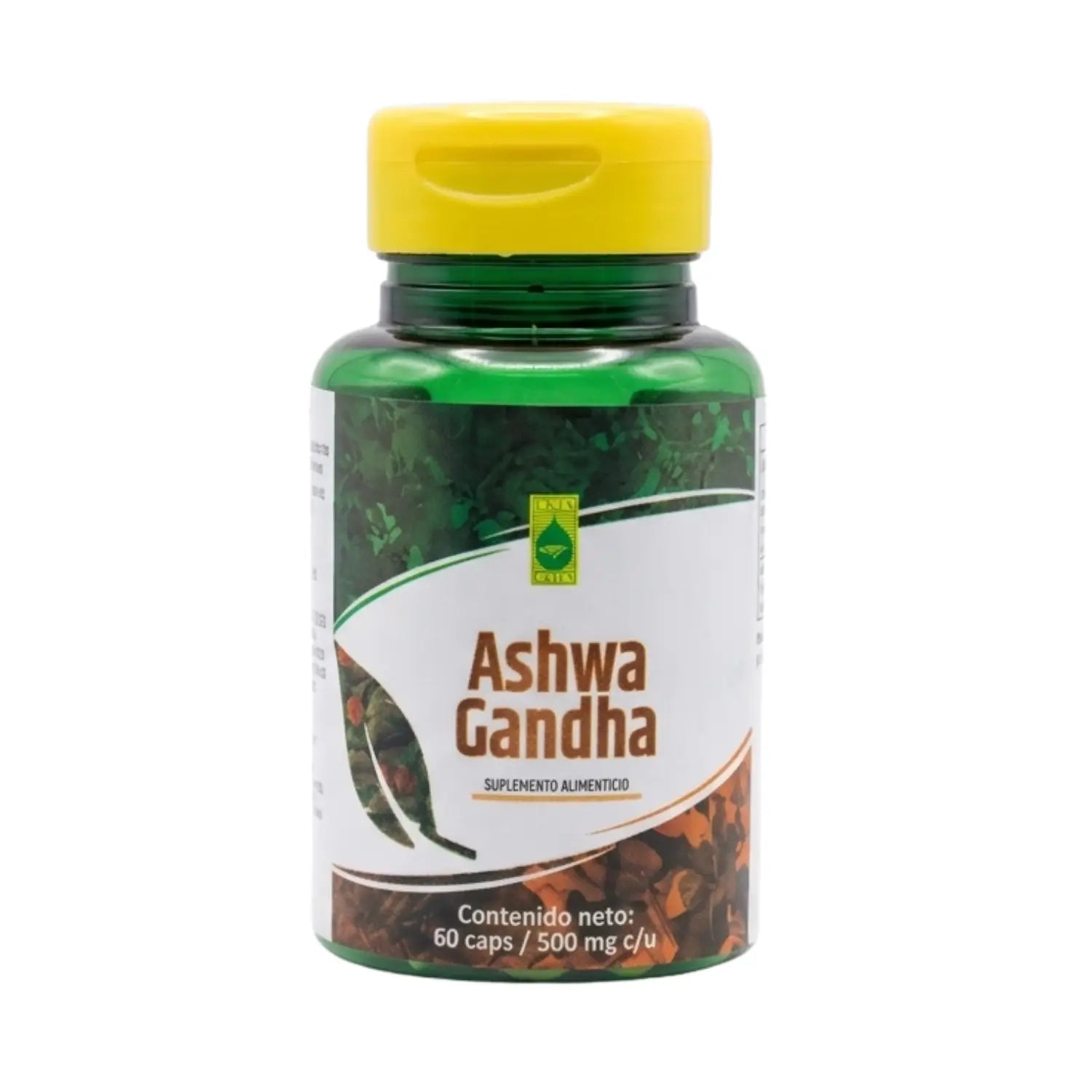 Ashwagandha; 60 Cápsulas de 500mg, Energreen.