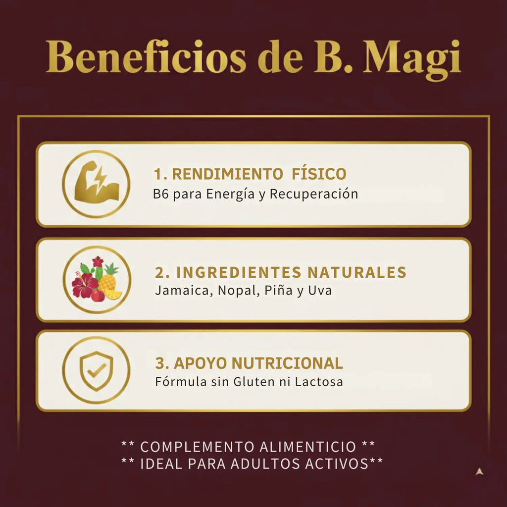 B.Magi; 30 Cápsulas de 500mg, ForLife.
