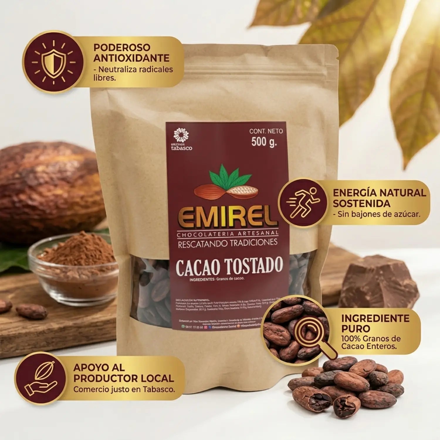 CACAO TOSTADO
