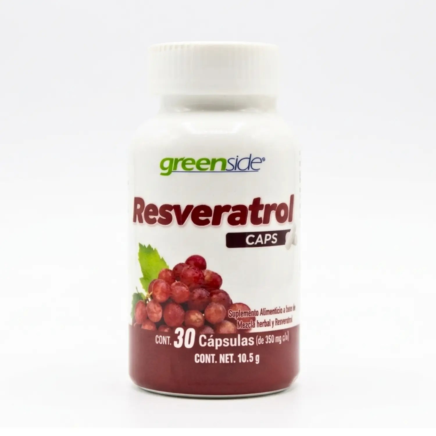 Resveratrol Arandanos; 30 Cápsulas, Greenside.