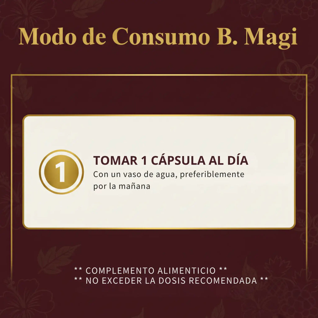 B.Magi; 30 Cápsulas de 500mg, ForLife.