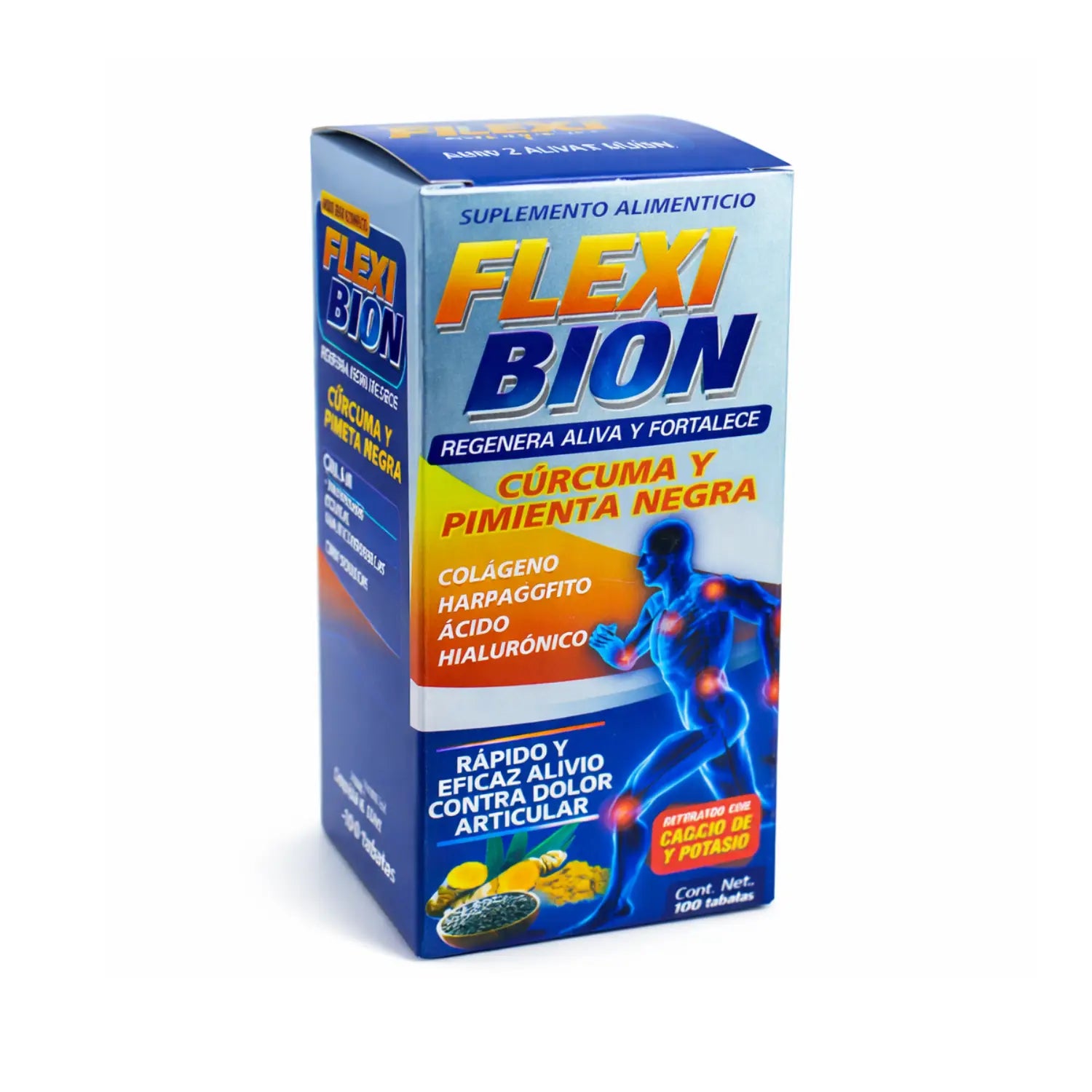 Flexi Bion; 100 Tabletas, Vida Natural.
