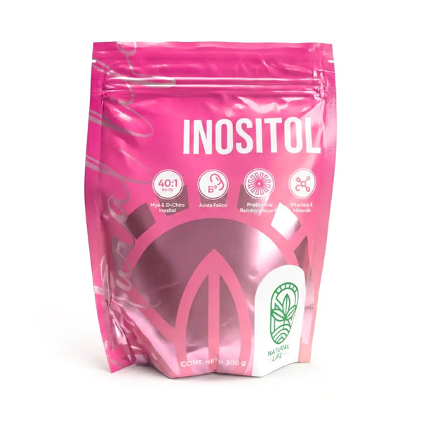 Inositol Polvo: 300gr, Natural Life.