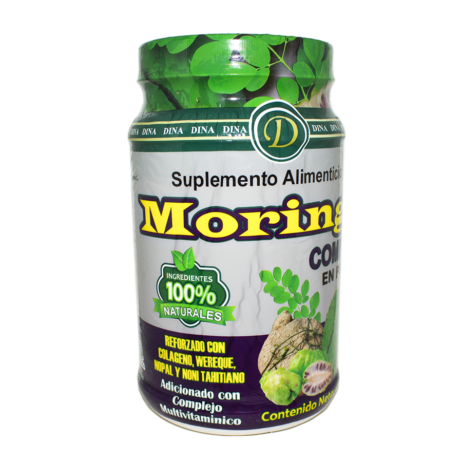 Moringa Complex; Polvo 1,100 kG, Dina.