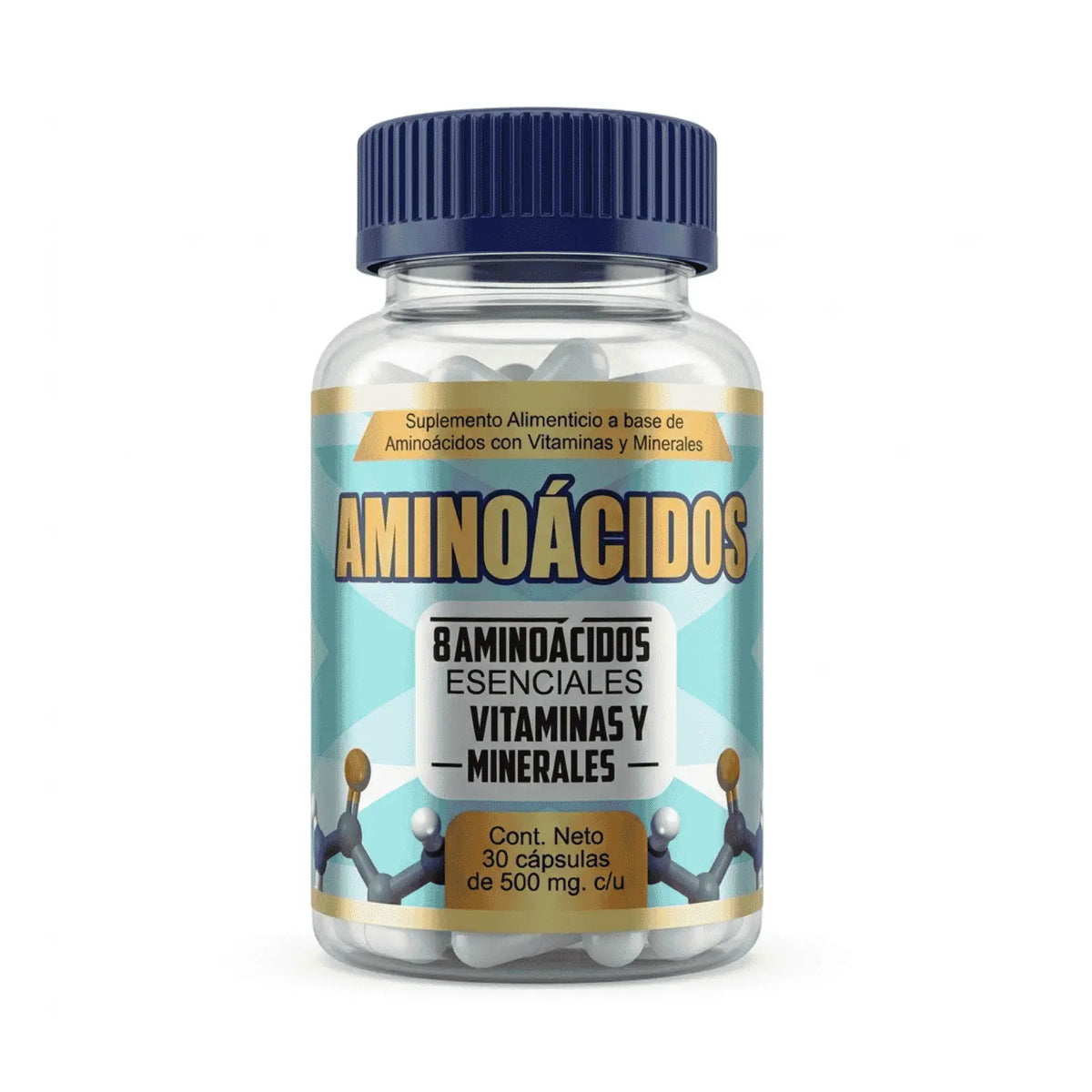 Aminoácidos; 30 cápsulas, Rm Etnobotánico.