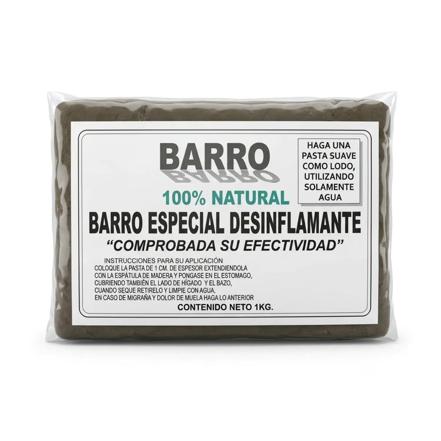 Barro negro 100% Natural