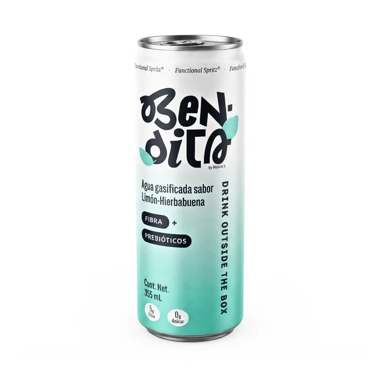 Bebida gasificada Bendita 0% azucar; 355mL; Nativa