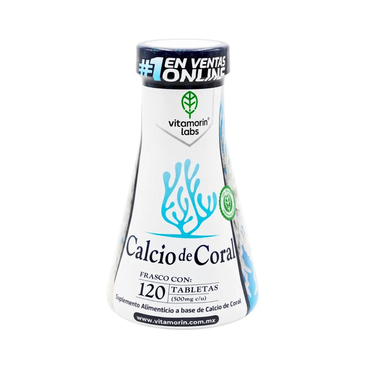 Calcio de Coral; 120 Tabs; Vitamorin Labs