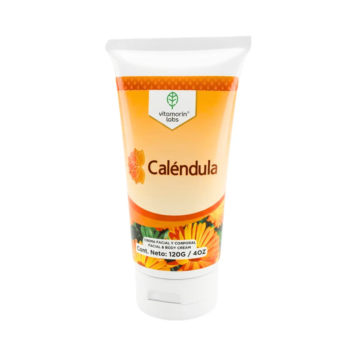 Crema Facial y Corporal Calendula; 120gr, Vitamorin Labs.