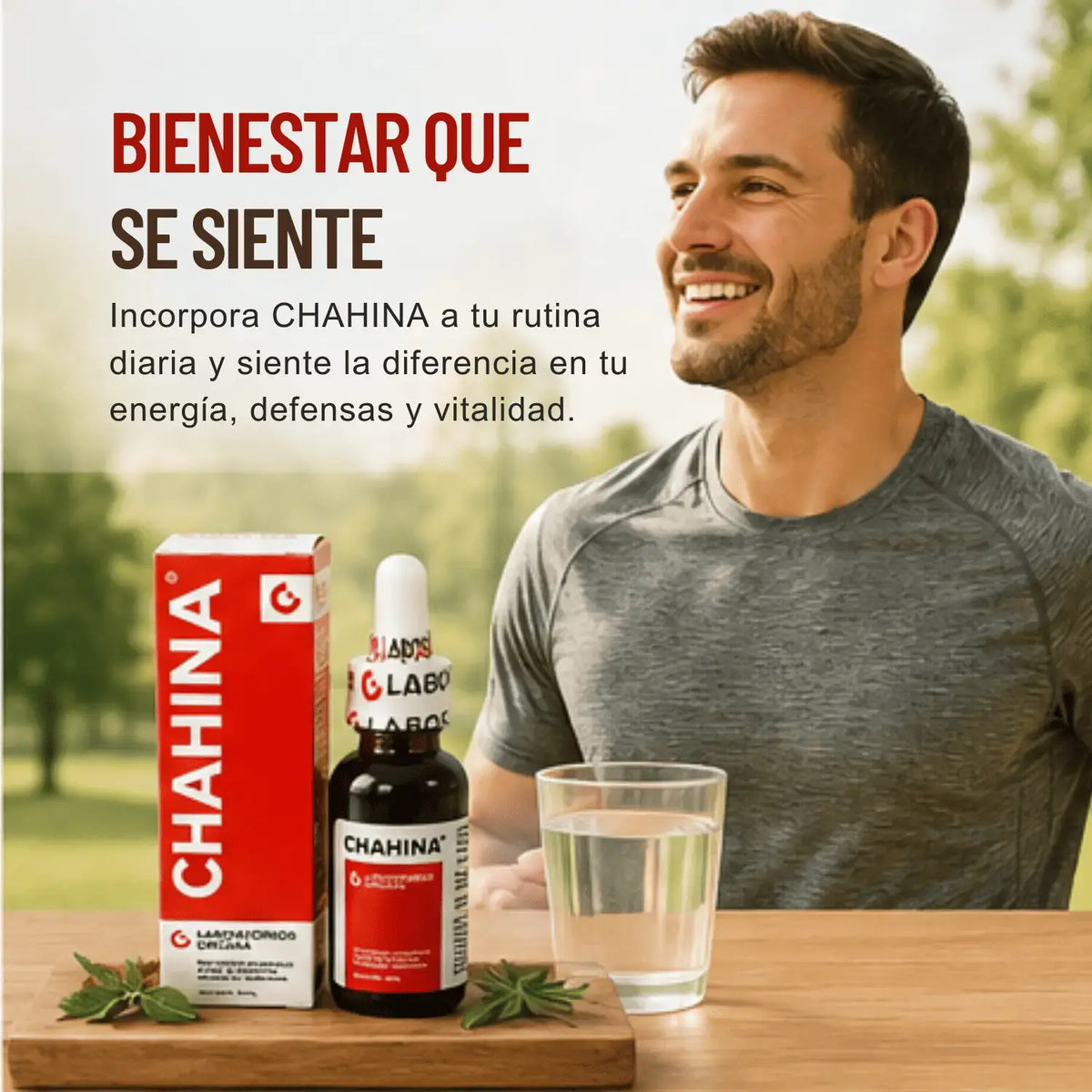 Gotas Chahina Frasco de Vidrio ; 30ml , Orizaba.