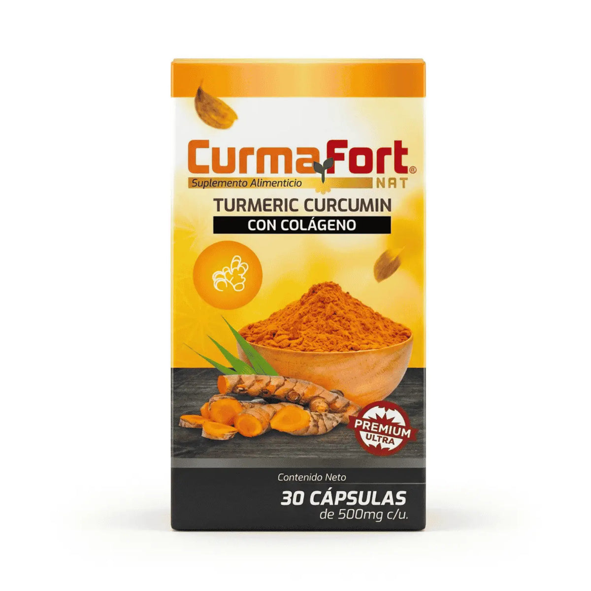 Curmafort; 30 cápsulas, Naturaleza verde.