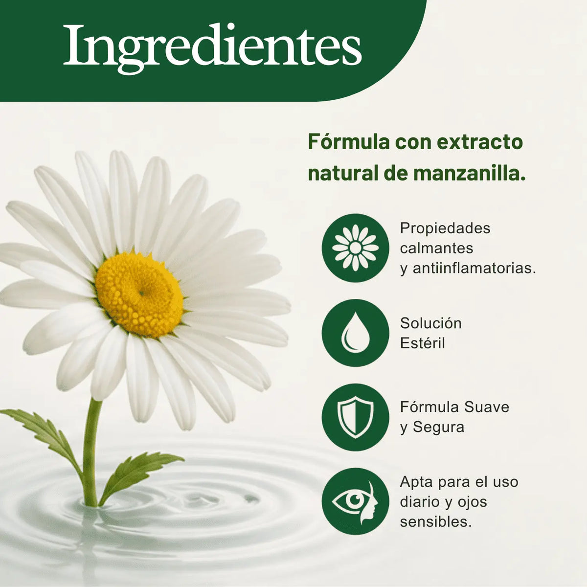 Gotas Manzanilla;15ml, Cosmo Natural.