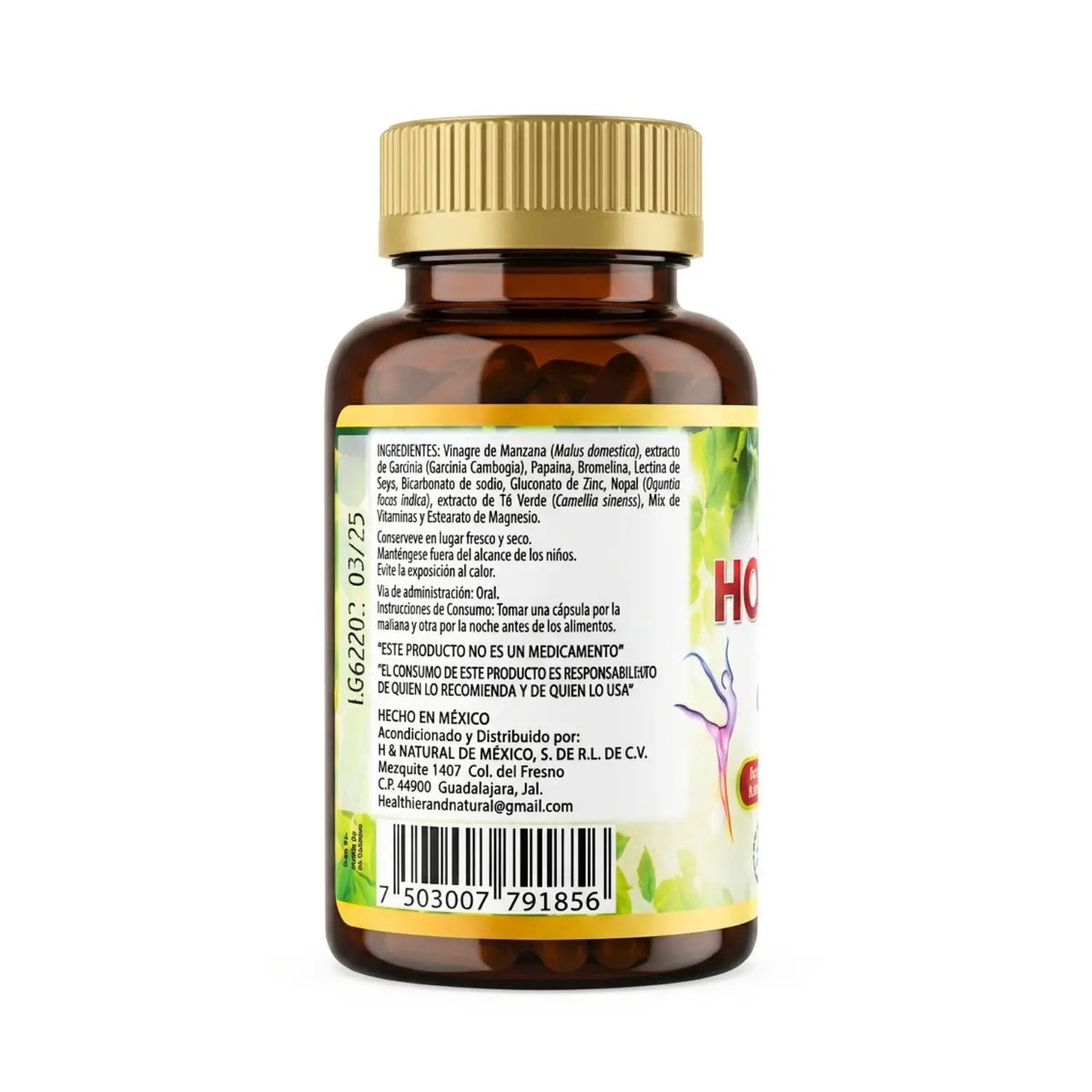 HGrass-Lim; 60 Capsulas, H Natural.