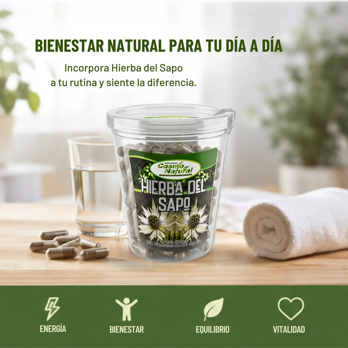 Hierba del Sapo Cápsulas