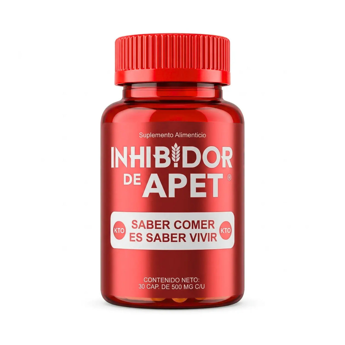 Inhibidor de apet ; 30 cápsulas.