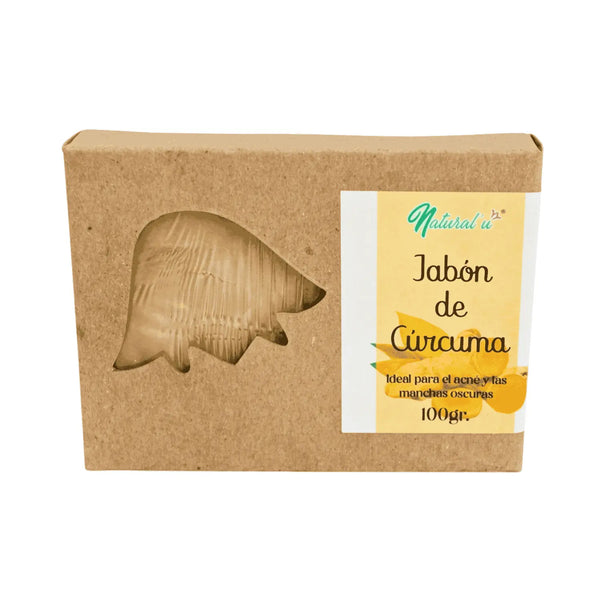 Jabón de Cúrcuma; 100gr, Natural U.