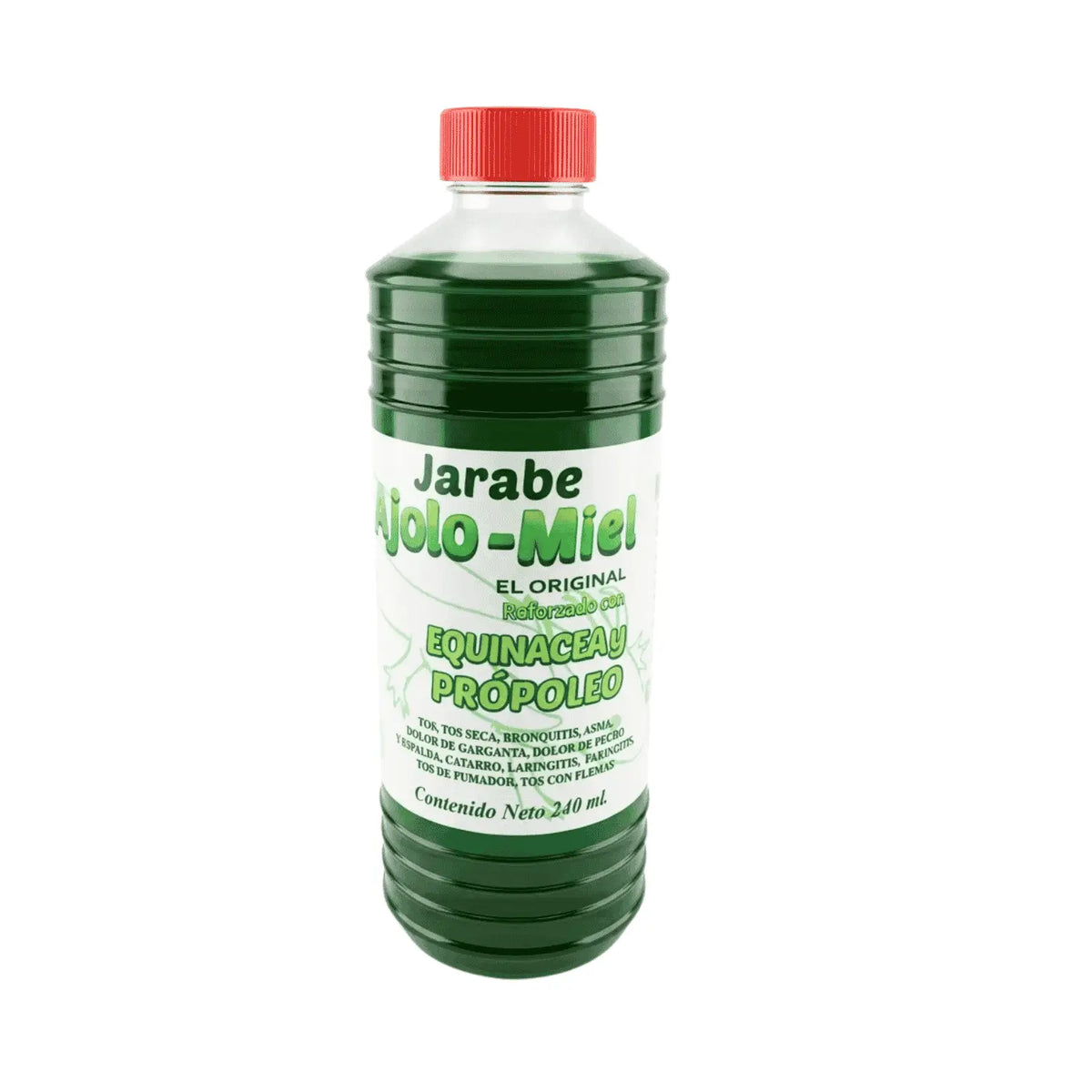 Jarabe Ajolo- Miel; 240ml, Jardin Botanico.