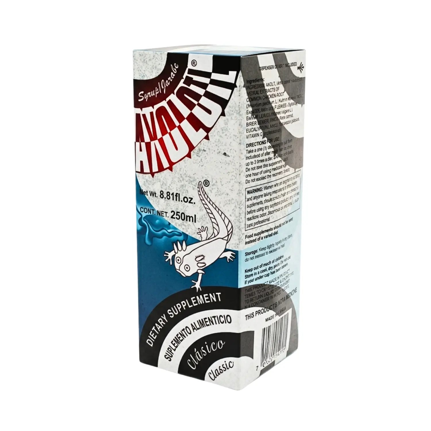 Axolotl 250 ml;  fauna vital