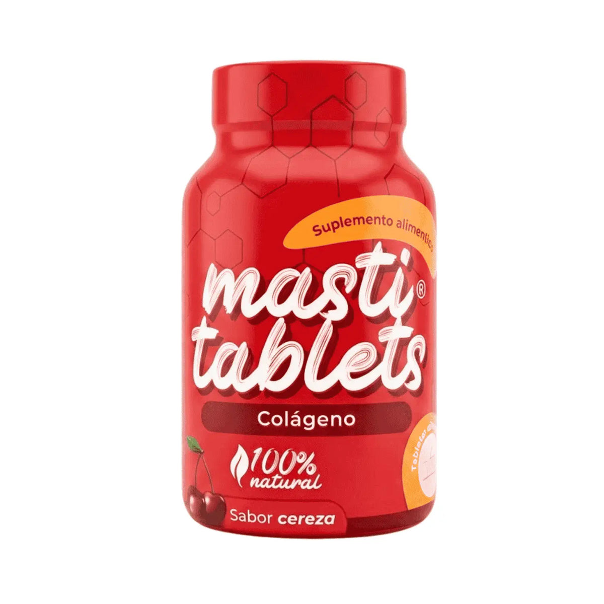 Colágeno cereza ; 60 tabs masticables, Garden life.