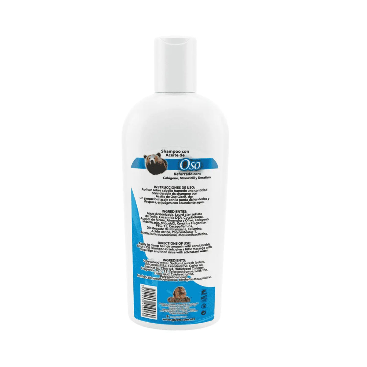 Shampoo Aceite de Oso; 500ml , Gizeh.