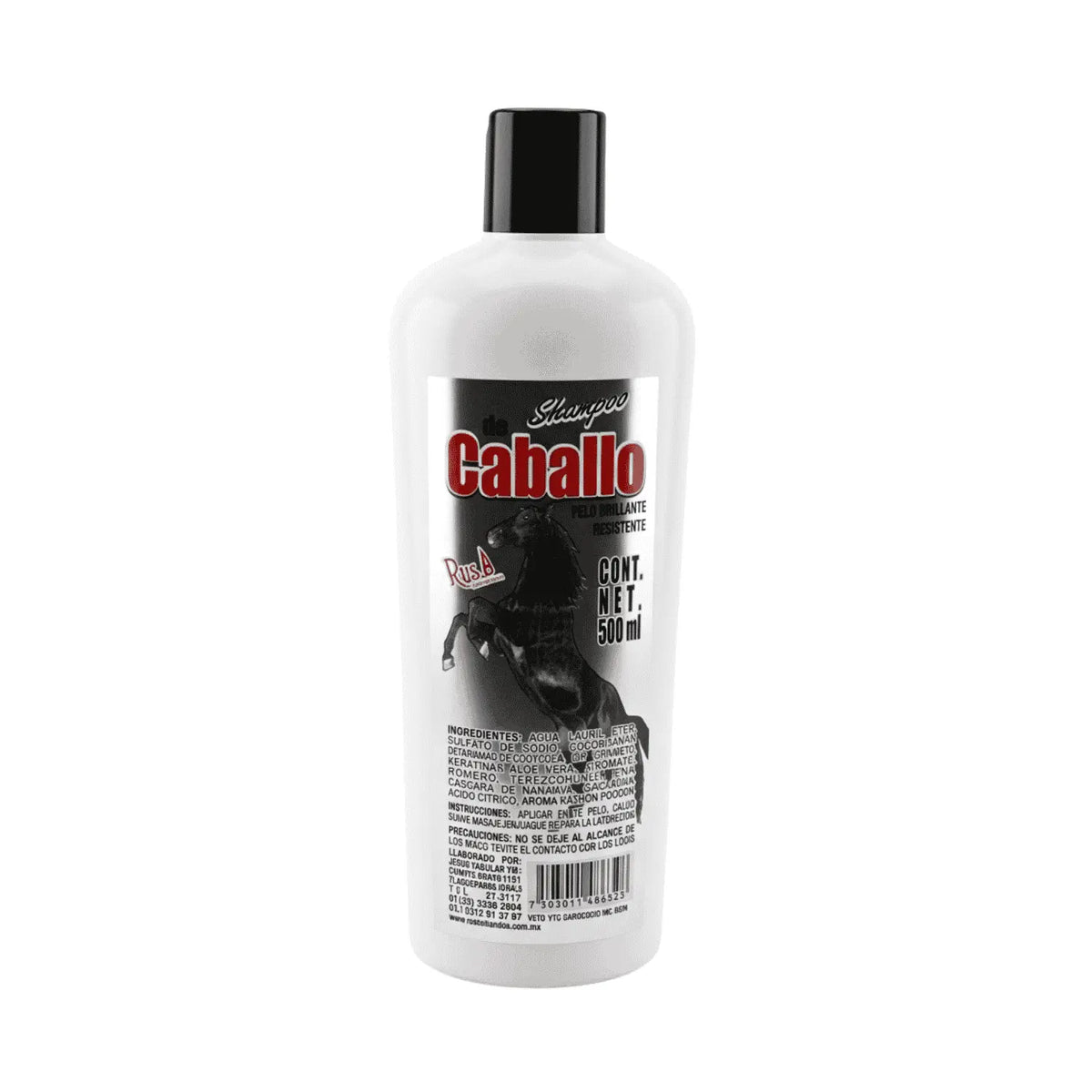 Shampoo de Caballo 500 ml; Rus B