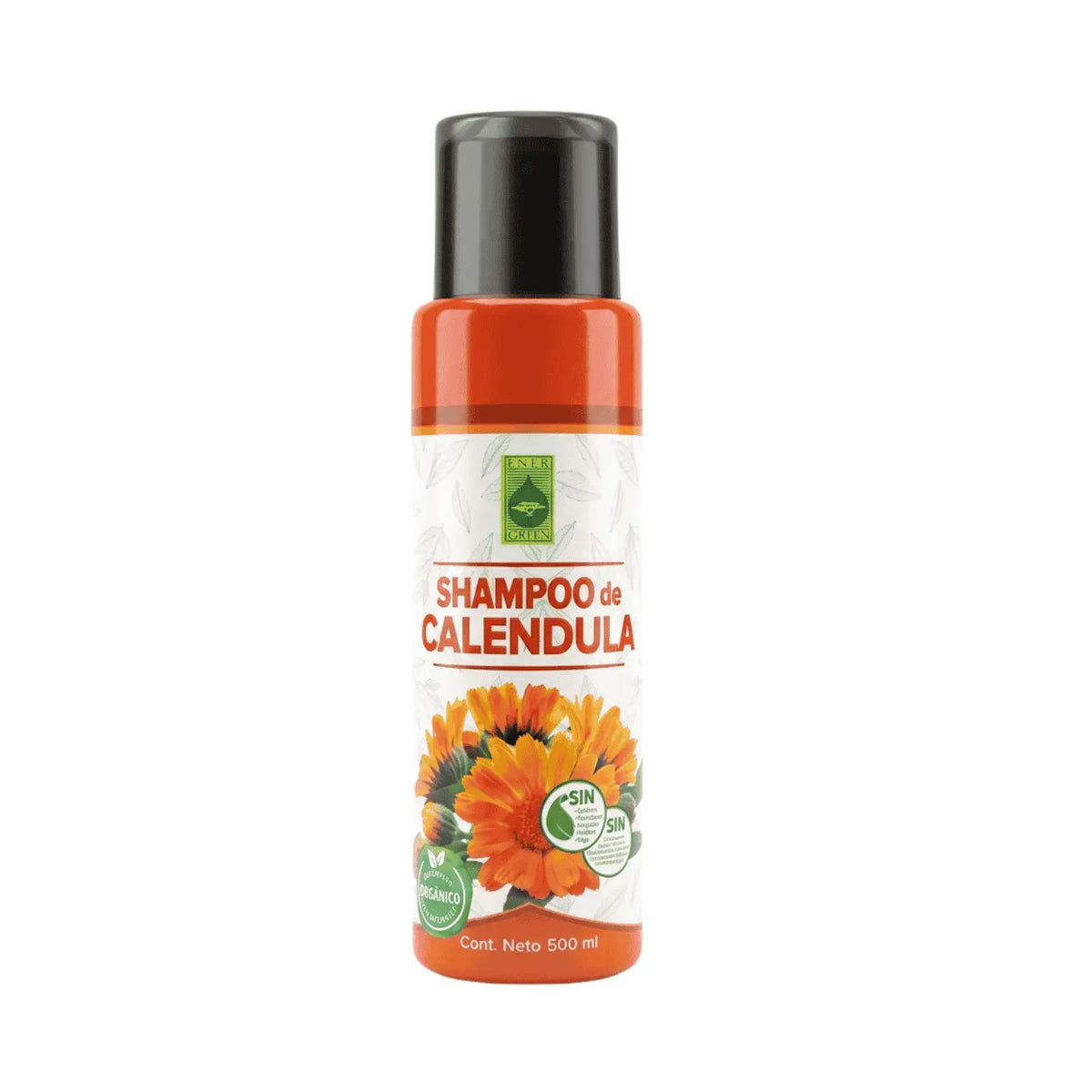 Shampoo de caléndula ; 500ml, Energreen.