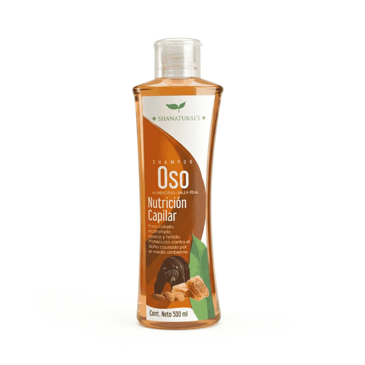 Shampoo de Oso Nutricion Capilar;500ml, Shanaturals.