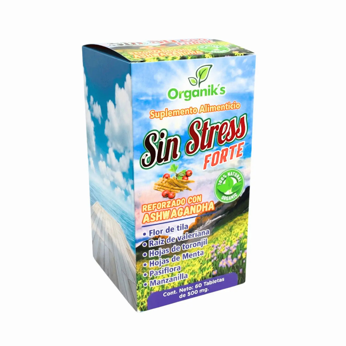 Sin Stress Forte; 60 Tabs, Organik´s