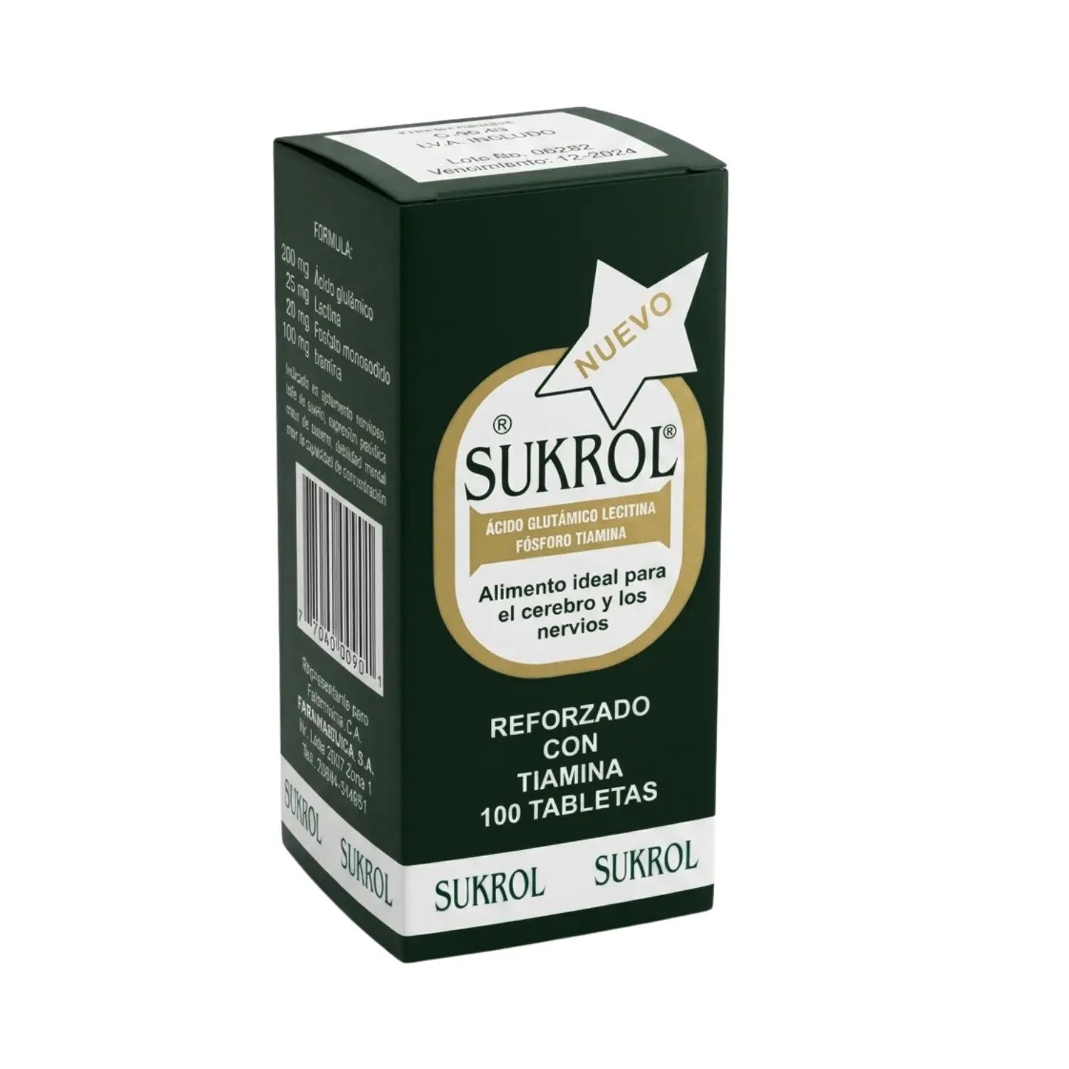 Sukrol 100 Tabletas