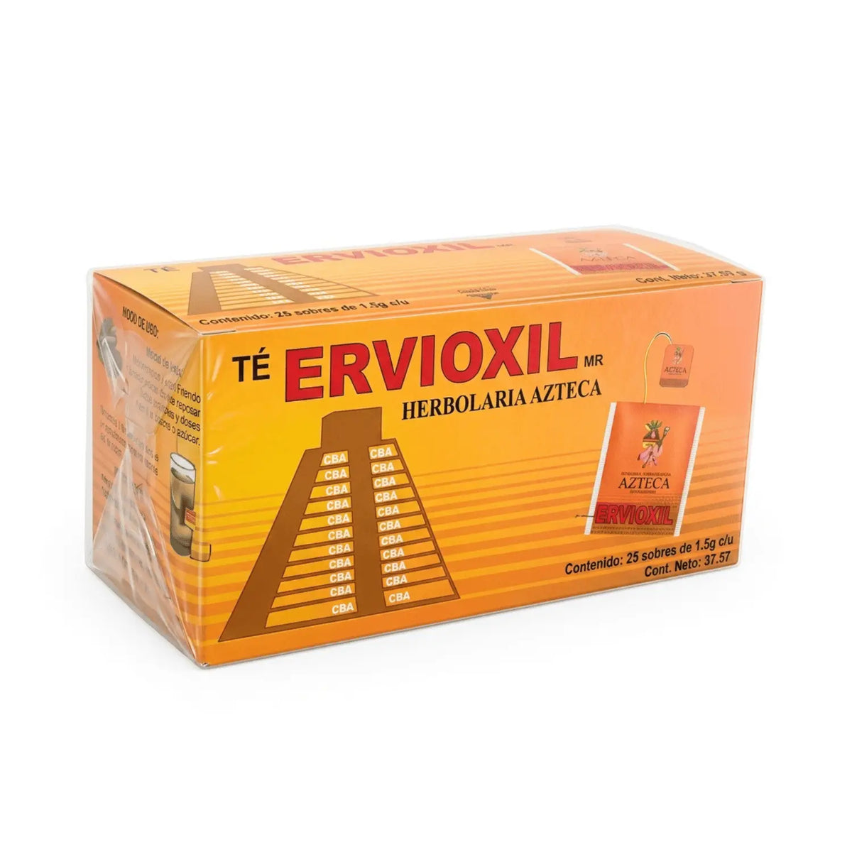 Té Ervioxil; 25 sobres 1.5g; Azteca