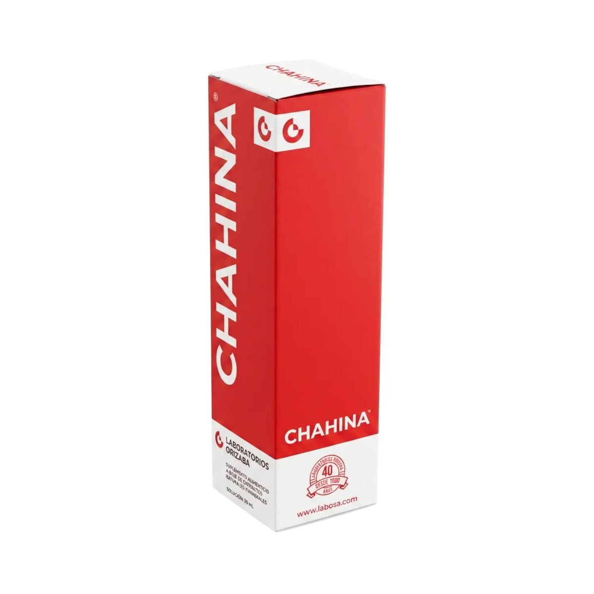 Gotas Chahina Frasco de Vidrio ; 30ml , Orizaba.