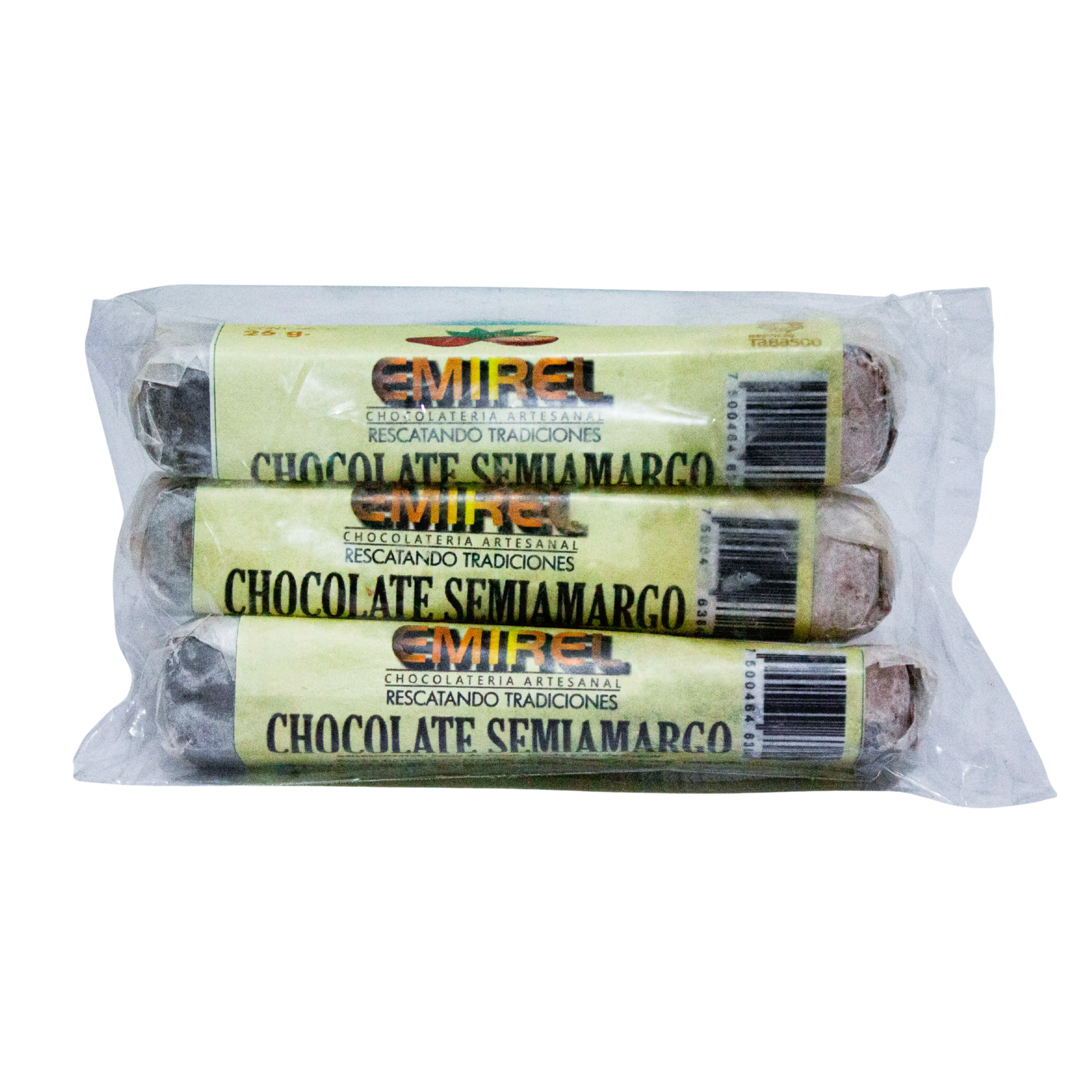 Chocolate semiamargo 26gr Emirel
