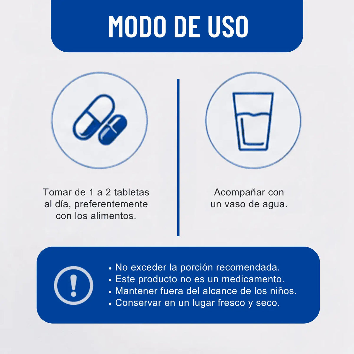 Citrato de Magnesio; 60 Tabs; Cosmo Natural