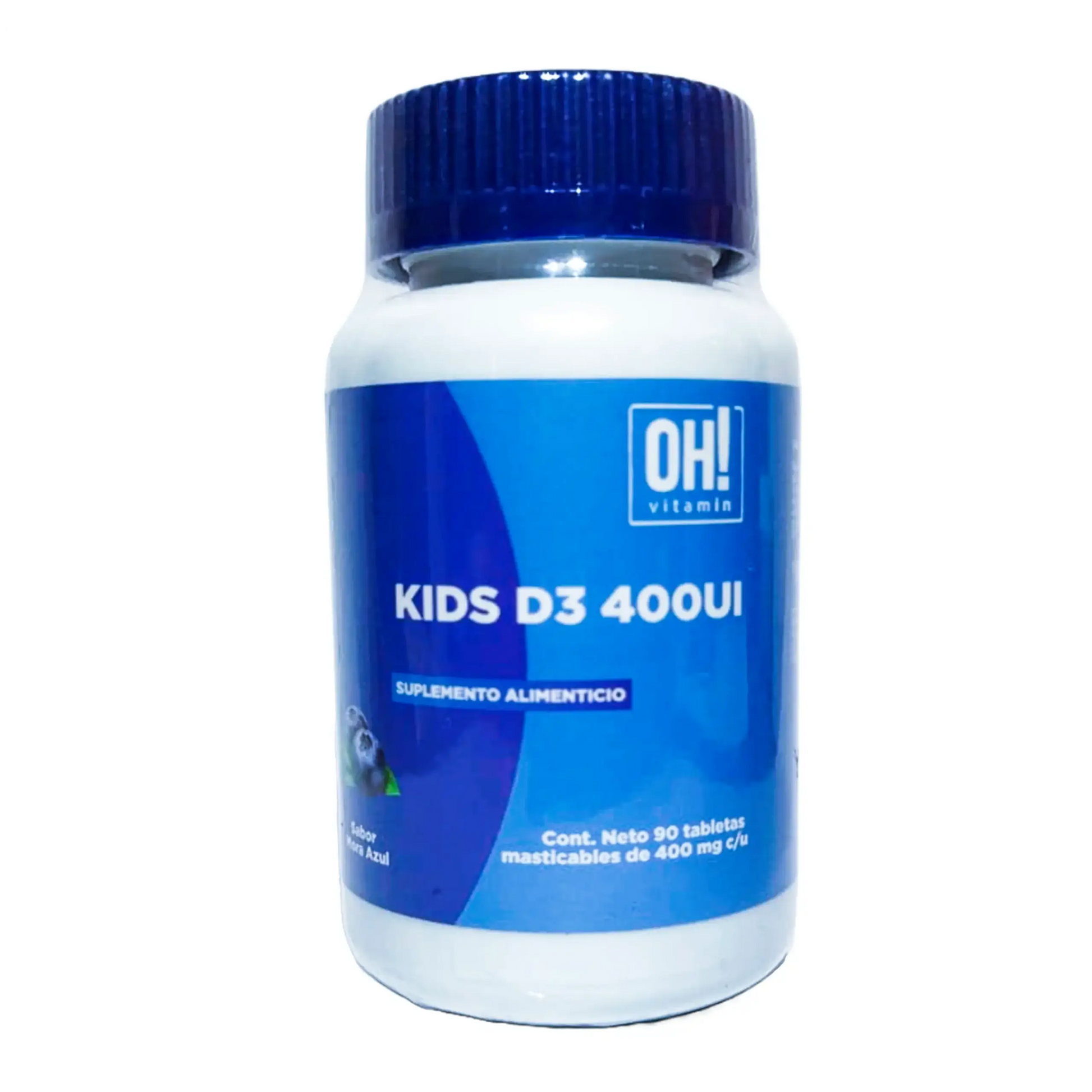Tabletas Masticables Kids D3; 90 Tabletas Europharma.