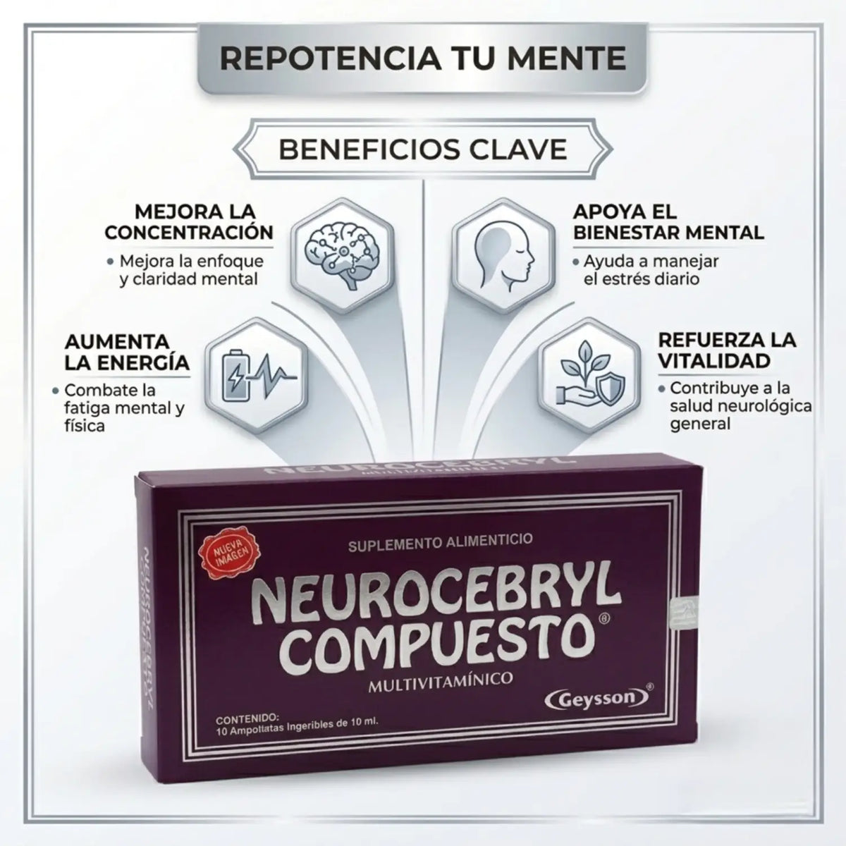 Neurocebryl Compuesto Multivitamínico