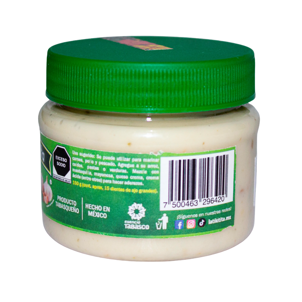 Pasta ajo con amashito 150gr; Tiki tita