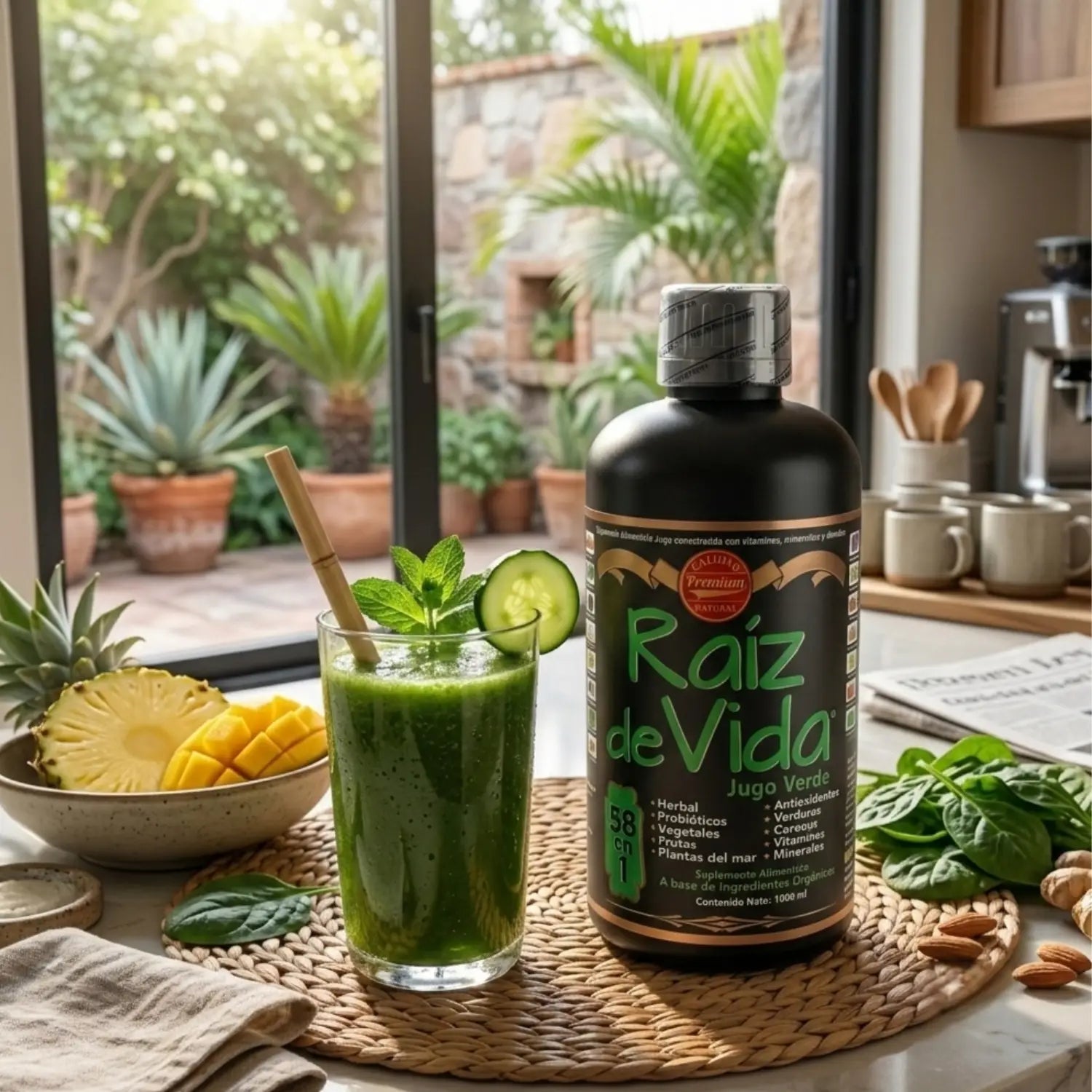 Raíz de Vida Jugo Verde