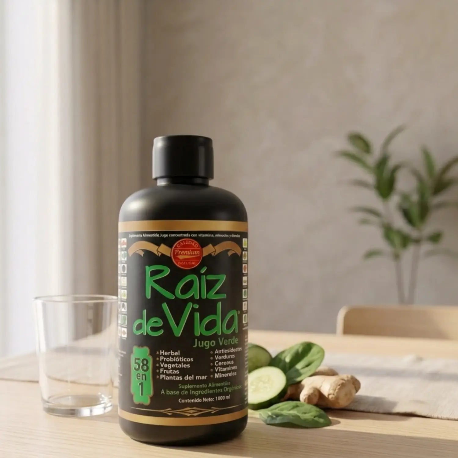 Raíz de Vida Jugo Verde
