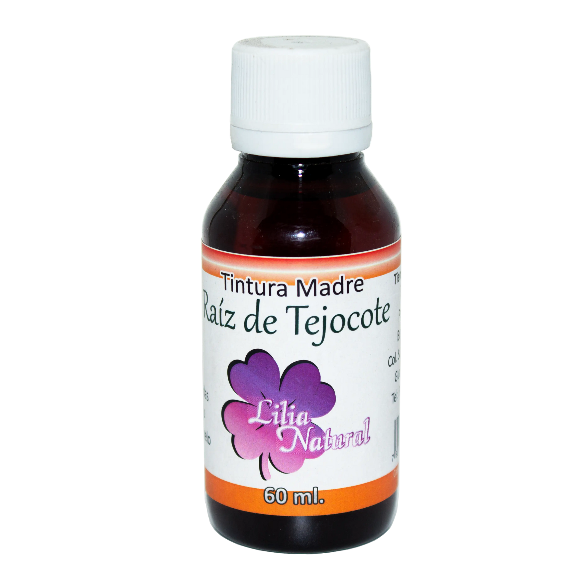 Extracto Raiz de Tejocote; 60ml, LILIA NATURAL.